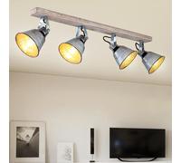 Parete Lampada Spot Faretto Barra Regolabile Retrò a Sospensione Coprire Pendolo