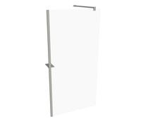 Parete laterale HÜPPE Select+ indipendente, traversa, spessore vetro 8 mm,...