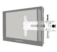 Parete LED TV LCD Plasma Zb sony Panasonic Samsung 48 " Regolabile Argento