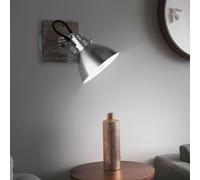 Parete Luce Spot Legno Design Salotto Lavoro Camera Faretto Lettura Lampada Big [EEK: Non valutato]
