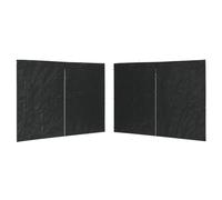 Parete per Tendostruttura in PE 2 pz con Cerniera Antracite Strutture da esterno