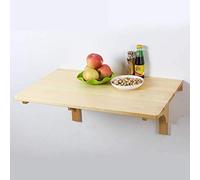 Parete pieghevole a ribalta tavolo della cucina di legno di pino Tavolo da pranzo Workbench Computer Desk Tavolino for bambini for la casa Cucina Camera Ufficio Bagno Balcone(100x50cm39x20in)