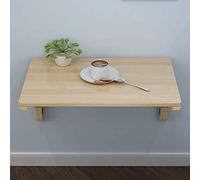 Parete pieghevole a ribalta tavolo della cucina di legno di pino Tavolo da pranzo Workbench Computer Desk Tavolino for bambini for la casa Cucina Camera Ufficio Bagno Balcone(80 * 40cm/31 * 16in)
