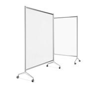 Parete planning sisplamo ten-limit policarbonato scanalato trasparente con ruote 1000x1500 mm