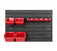 Parete portautensili con porta attrezzi per rastrelli e pale cassette Tool Wall