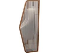 parete pubica da uomo Schermo Per La Privacy Dell'orinatoio Della Toilette, Divisorio Per Orinatoio E Deflettore Divisorio Per La Sanità Pubblica, Struttura In Acciaio(Rose Gold,Partition*1)