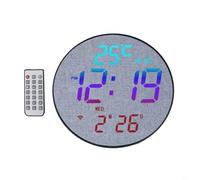 Parete RGB 253mm Display Vivi Parete RGB 253mm Display Vivi(D) | Sincronizzazione wireless automatica, per tempo sempre per preciso, nessun per ajuste manuale, display RGB vivace, sensore