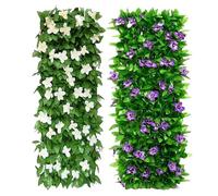 Parete sullo sfondo verde | Finta decorazione artificiale espandibile - Pannelli da parete per esterni per giardino, patio, portico, cortile, esterno, ponte, balconi, cortile, cancello del