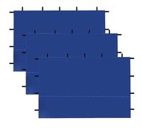 Pareti della da campeggio, parete parasole del baldacchino,Set 3x parasole per tettoia anti-UV al 90% | Chiusura con cerniera laterale antivento per piante in vaso
