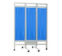 pareti indipendenti, Schermo for la privacy medica portatile a 3 pannelli da 6 piedi multicolore for sale d'esame dei pazienti delle cliniche(Blue)
