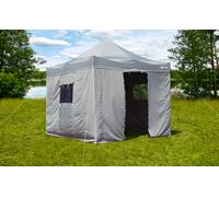 Pareti laterali berger per gazebo pieghevole 4 pezzi 3 x 3 m
