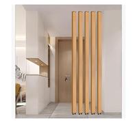 Pareti temporanee per la privacy dal pavimento al soffitto，divisorio per ambienti da pavimento a soffitto，Altezza Regolabile Colonna Fai Da Te Griglia Decorativa(7root,205cm/80.7in/6.72ft)