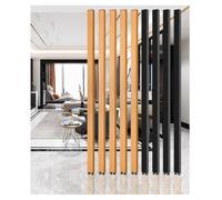 Pareti temporanee per la privacy dal pavimento al soffitto，Schermo divisorio a montanti Soggiorno，Altezza Regolabile Colonna Fai Da Te Griglia Decorativa(7root,220cm/86.6in/7.21ft)