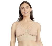Parfait Lingerie, Bralette di Pizzo Imbottita Senza Ferretto, Nudo,1F