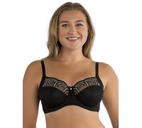 Parfait Pearl P60923 Women's Unlined Full Busted Bra, Nero, 4D