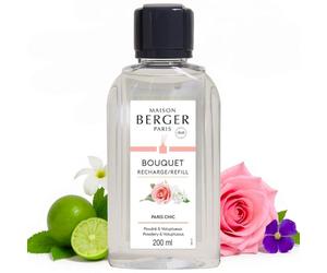 Parfum Berger - Recharge 200 ml Bouquet Parfumé - Paris Chic | Ricarica Paris Chic 200 ml per bouquet profumato, diffusione continua circa 4 settimane, senza fiamma