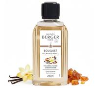 Parfum Berger - Recharge 200 ml Bouquet Parfumé - Poussière d'Ambre | Ricarica Poussière d'Ambre 200 ml per bouquet profumato, diffusione continua circa 4 settimane, senza fiamma