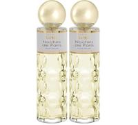 Parfums Saphir Noches de París, Eau de Parfum con Vaporizzatore da Donna, 200 Ml (Confezione da 2)