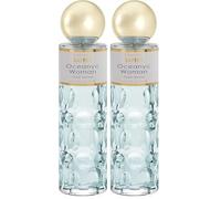 PARFUMS SAPHIR Oceanyc Woman, Eau de Parfum con Vaporizzatore da Donna, 200 Ml (Confezione da 2)
