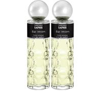 PARFUMS SAPHIR Sp Man - Eau De Parfum Con Vaporizzatore Per Uomo - 200 ml (Confezione da 2)