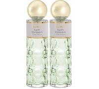PARFUMS SAPHIR Sph Green, Eau de Parfum con Vaporizzatore da Donna, 200 Ml (Confezione da 2)
