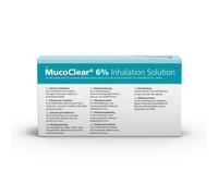 Pari Mucoclear 6% Saline Inalazione Soluzione 4ml Ampolle (x20)