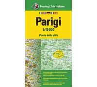 Parigi 1:15.000. Pianta della città. Ediz. multilingue