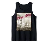 Parigi 1900 Esposizione Universelle (Fiera Mondiale di Parigi) Canotta