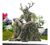 Parigi da giardino in acrilico, decorazione The Acrylic Garden Plake | Tree Man Fairy Earth Goddesss Garden Statua Stakes - 2D Acrilico Terra Inserto, Accessori per esterni, decorazione MA