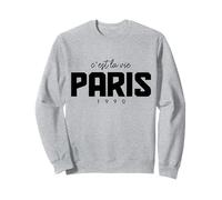 Parigi Francia C'Est La Vie Souvenir Francese Felpa