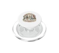 Parigi Francia floreale Torre Eiffel Cafe Grafica PopSockets PopGrip per MagSafe