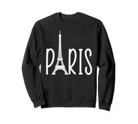 Parigi Francia Monumento Famoso Souvenir Viaggio Felpa