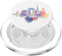 parigi, francia, orizzonte, europa, viaggiare, souvenir, paesaggio urbano PopSockets PopGrip per MagSafe