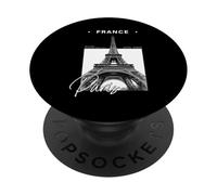 Parigi Francia Torre Eiffel minimalista souvenir di viaggio PopSockets PopGrip Adesivo