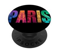 Parigi Francia Viaggio Souvenir Città Landmark Turistico PopSockets PopGrip Adesivo