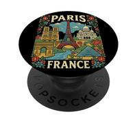 Parigi Francia Viaggio Souvenir Città Landmark Turistico PopSockets PopGrip Adesivo