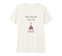Parigi Parigi BFF Viaggio Torre Eiffel Amici Studio All'estero Maglietta Premium