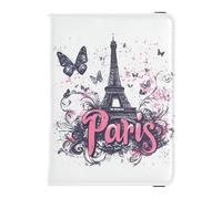 Parigi pratico porta passaporto in pelle disegnato per viaggi impermeabile passaporto copertine per gli uomini viaggio must-have accessori