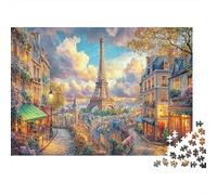 Parigi sogno Puzzle 1000 Pezzi Impossibile Regalo Perfetto Parigi sogno Art Print Giocattolo Decompressivo Intellettuale Educativo Gioco Per Famiglie Erwachsene Kinder Ab 8