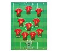 Parigi stella calcio stemma spilla per fan, Klein, Metallo non prezioso