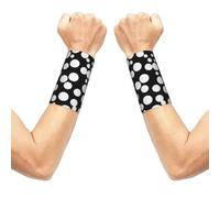 Parigi Torre Eiffel Flower Stretch Polso Polsiera, Traspirante Sport Polso Wrap, Braccialetti Elastici Per Basket Tennis Palestra