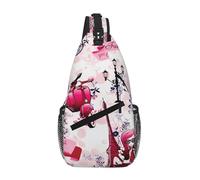 Parigi Torre Eiffel Francia Sling Chest Bag Per Uomini E Donne Piccola Borsa A Tracolla Impermeabile Mini Crossbody Daypack Per Escursioni