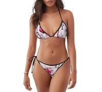 Parigi Torre Eiffel Francia Stampa Bikini Leggero Costume Da Bagno Due Pezzi Costume Da Bagno Beachwear Piscina, Nero , XL
