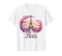 Parigi Torre Eiffel Il Segno dell'amore Francia Parigi Home Maglietta