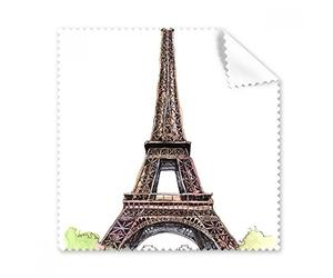 Parigi torre Eiffel in Francia occhiali panno di pulizia Gift Phone Screen Cleaner 5PCS