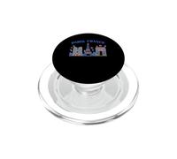 Parigi Torre Eiffel Notre Dame Arc De Triomphe Art Souvenir PopSockets PopGrip per MagSafe