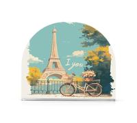 Parigi Torre Eiffel Vassoio portatovaglioli in acrilico per esterni, sala da pranzo titolari indipendenti per tovaglioli di carta decorazione per la casa per Farmhouse Cocktail