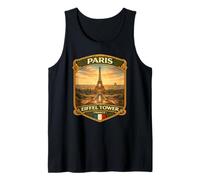 Parigi Viaggiare in Francia Amore Parigi Vacanze Par Canotta