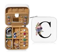 Parima Piccolo portagioielli per ragazze, da viaggio, per ragazze, piccolo organizer per gioielli, da viaggio, per ragazze, piccolo portagioie per ragazze