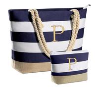 Parima Regali da viaggio per le donne - Borsa da spiaggia da viaggio con monogramma Borsa termica impermeabile Regali di compleanno personalizzati per donne mamme fidanzate regali di ringraziamento